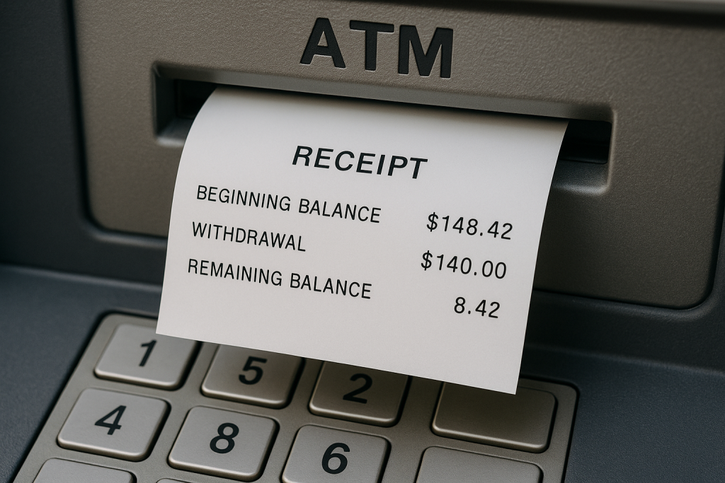 ATM Hardship